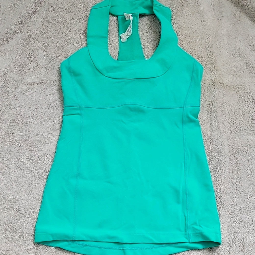 Lululemon Turquoise Halter Top